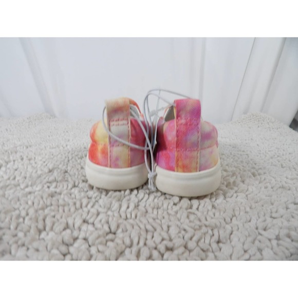 NWT Cat & Jack  Girls Tie Dye Slip on Sneakers Size 6 - Picture 3 of 7